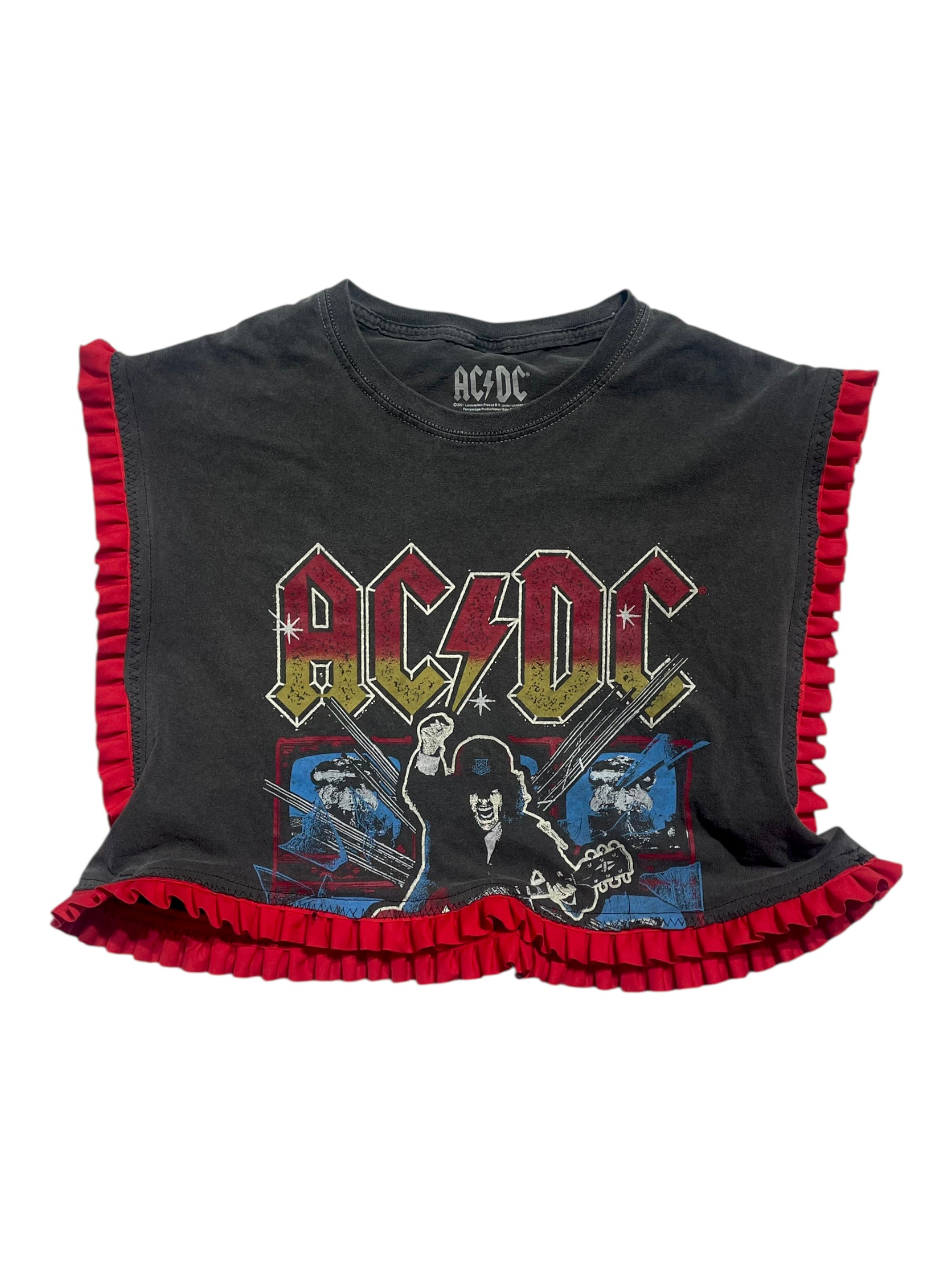 AC/DC Reworked Lace Tee