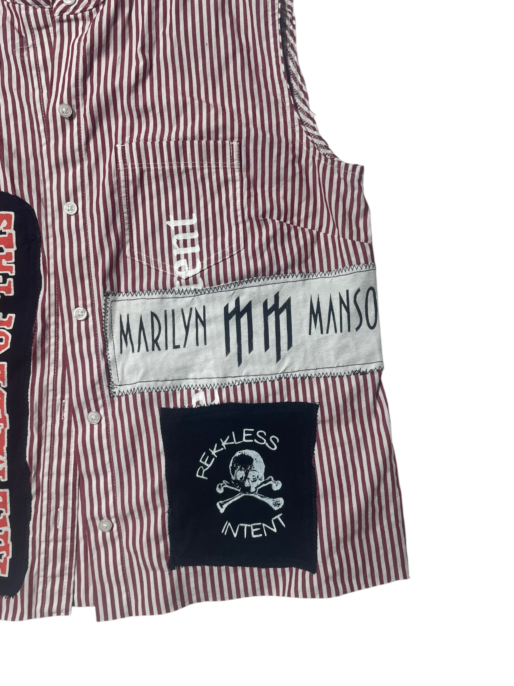 Marilyn Manson Reworked Vest