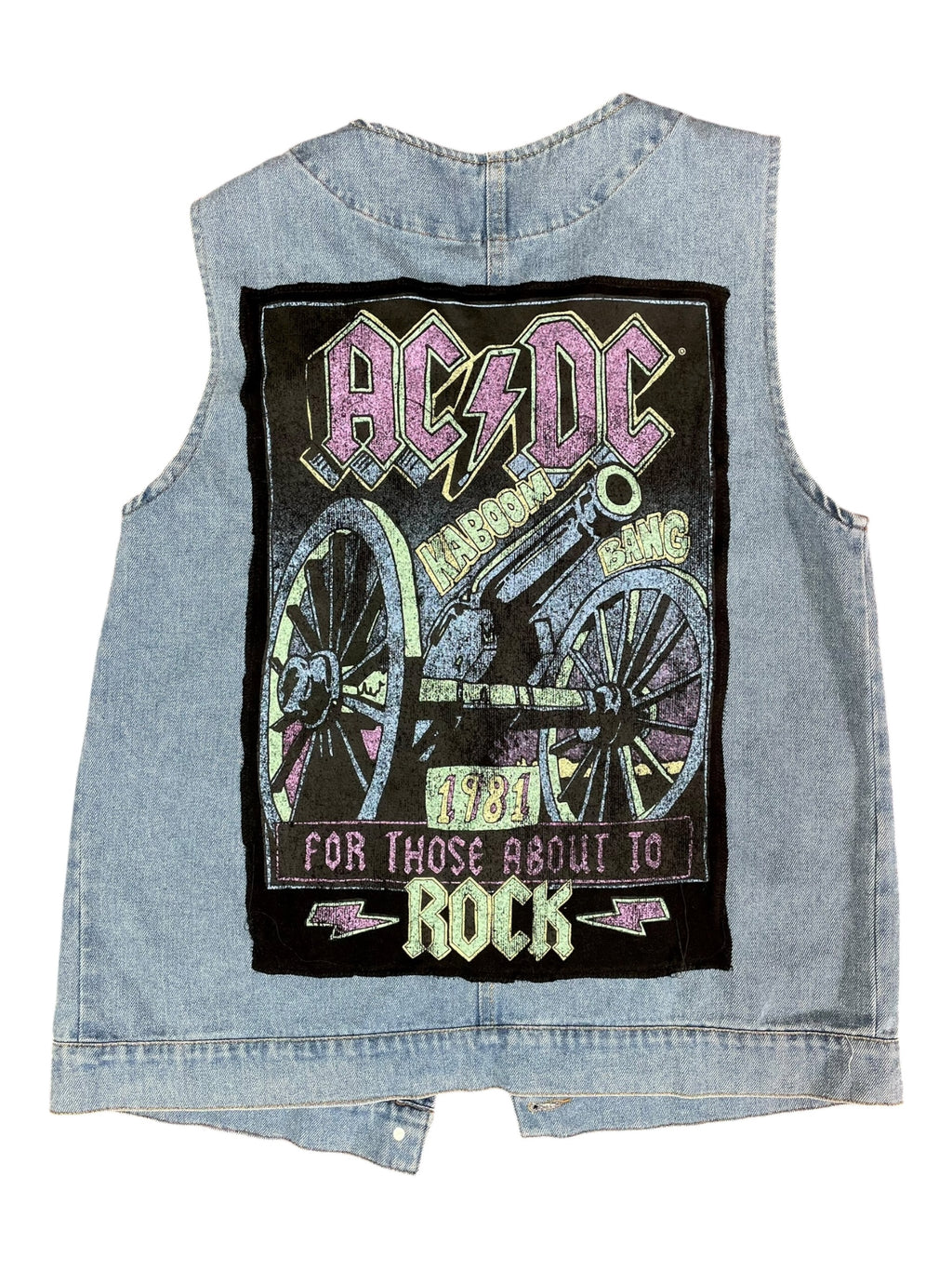 AC/DC Reworked Vest