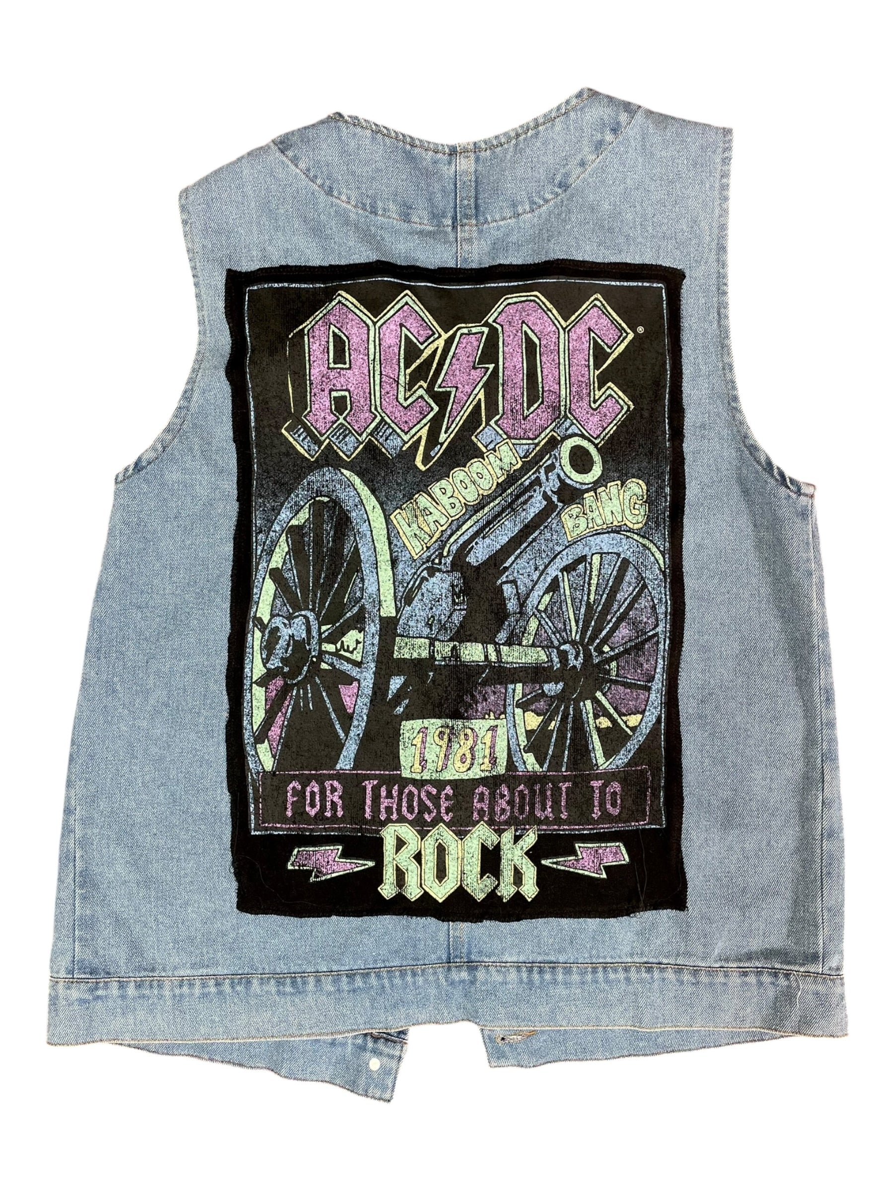 AC/DC Reworked Vest