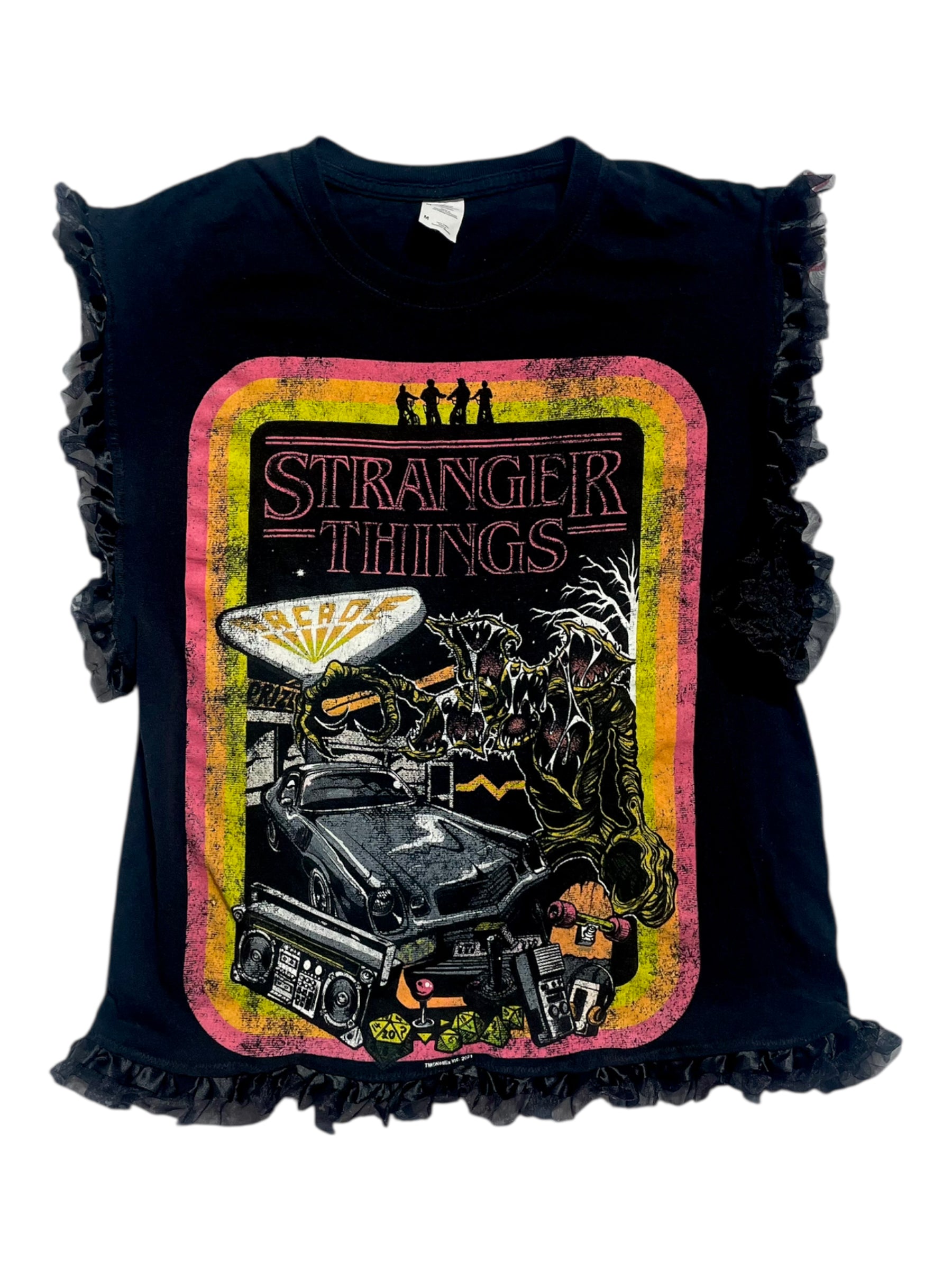 Stranger Things Reworked Lace Tee