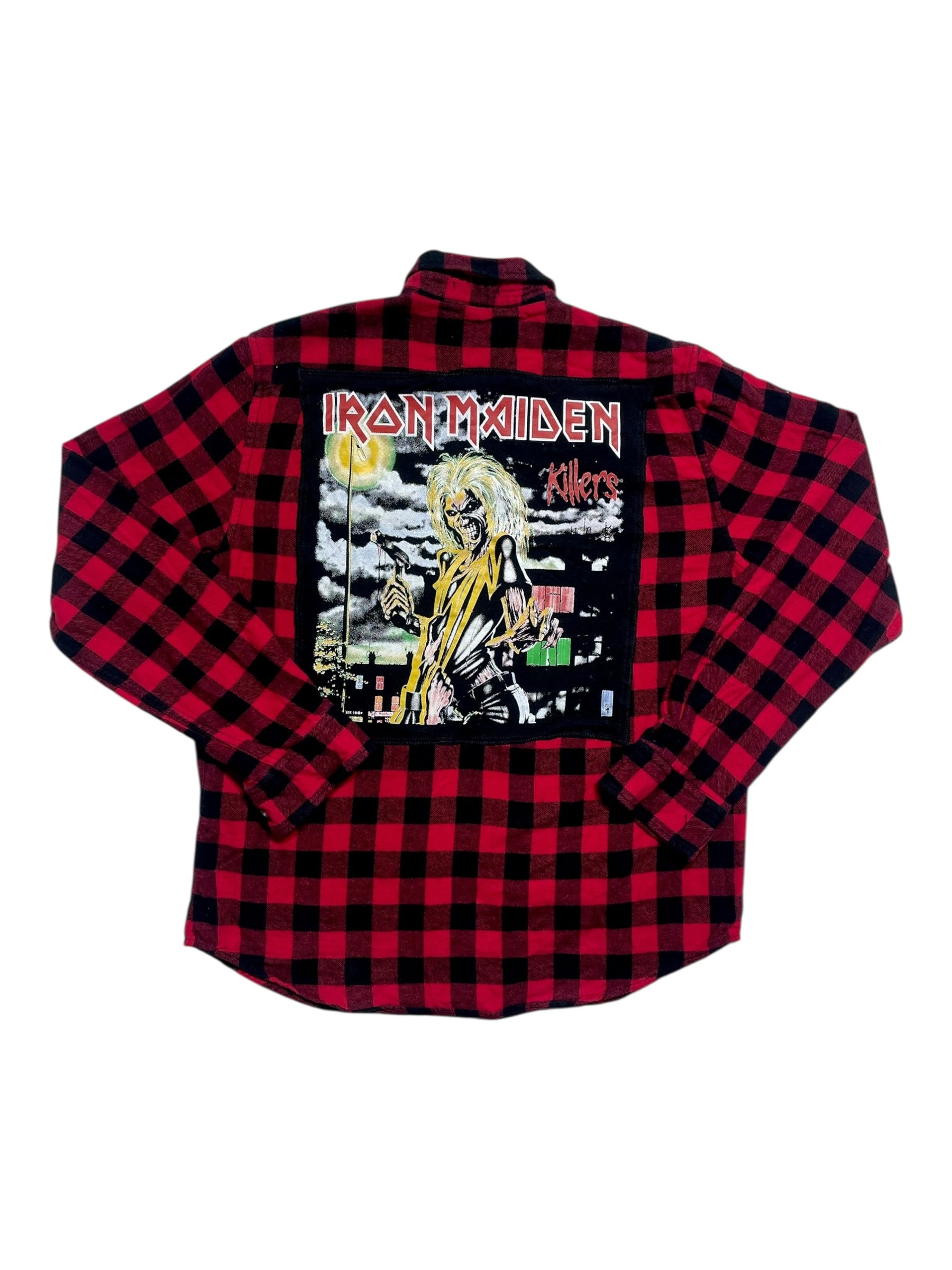 Iron Maiden Reworked Flannel