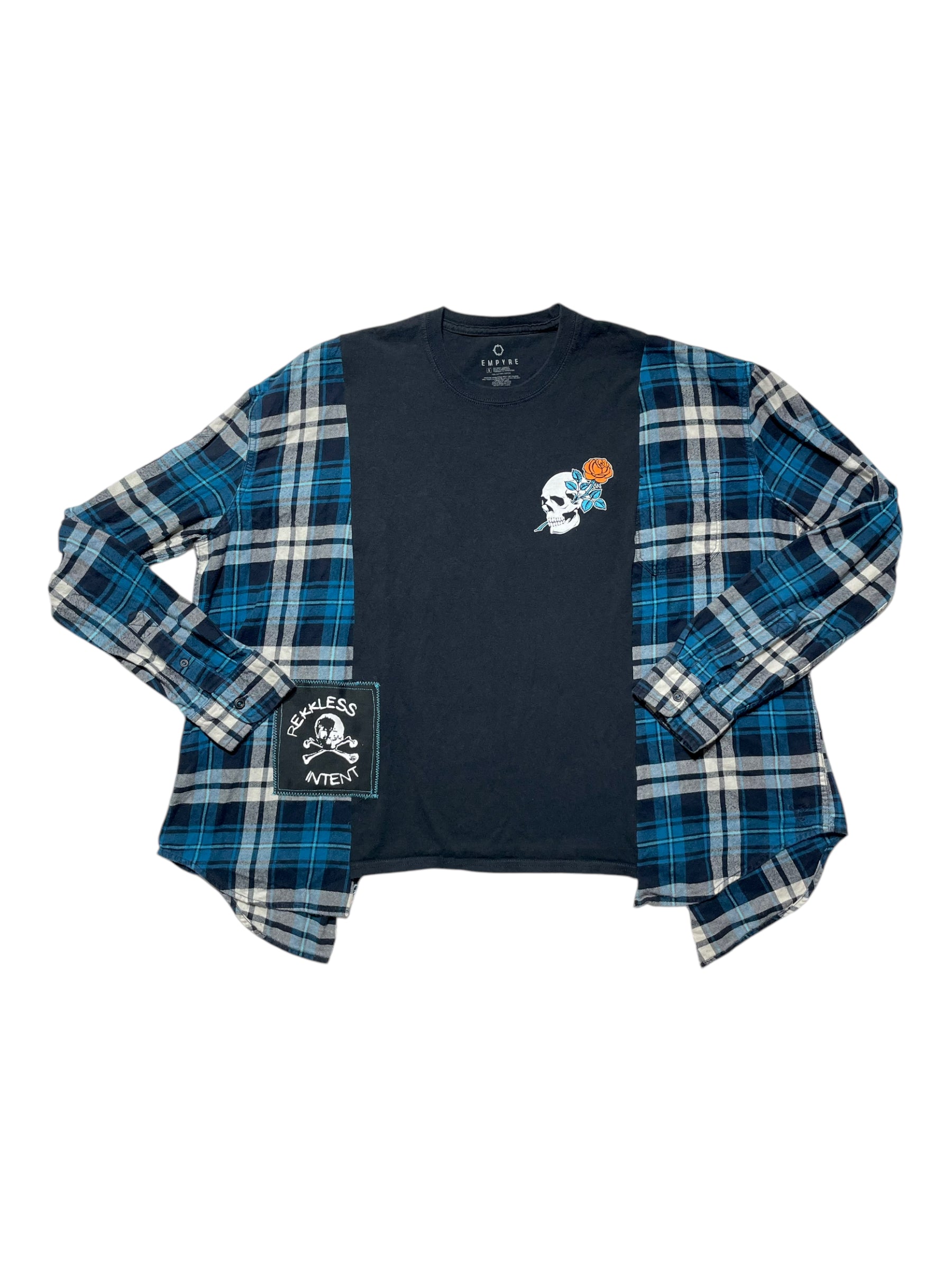 Turquoise Skull Reworked Flirt