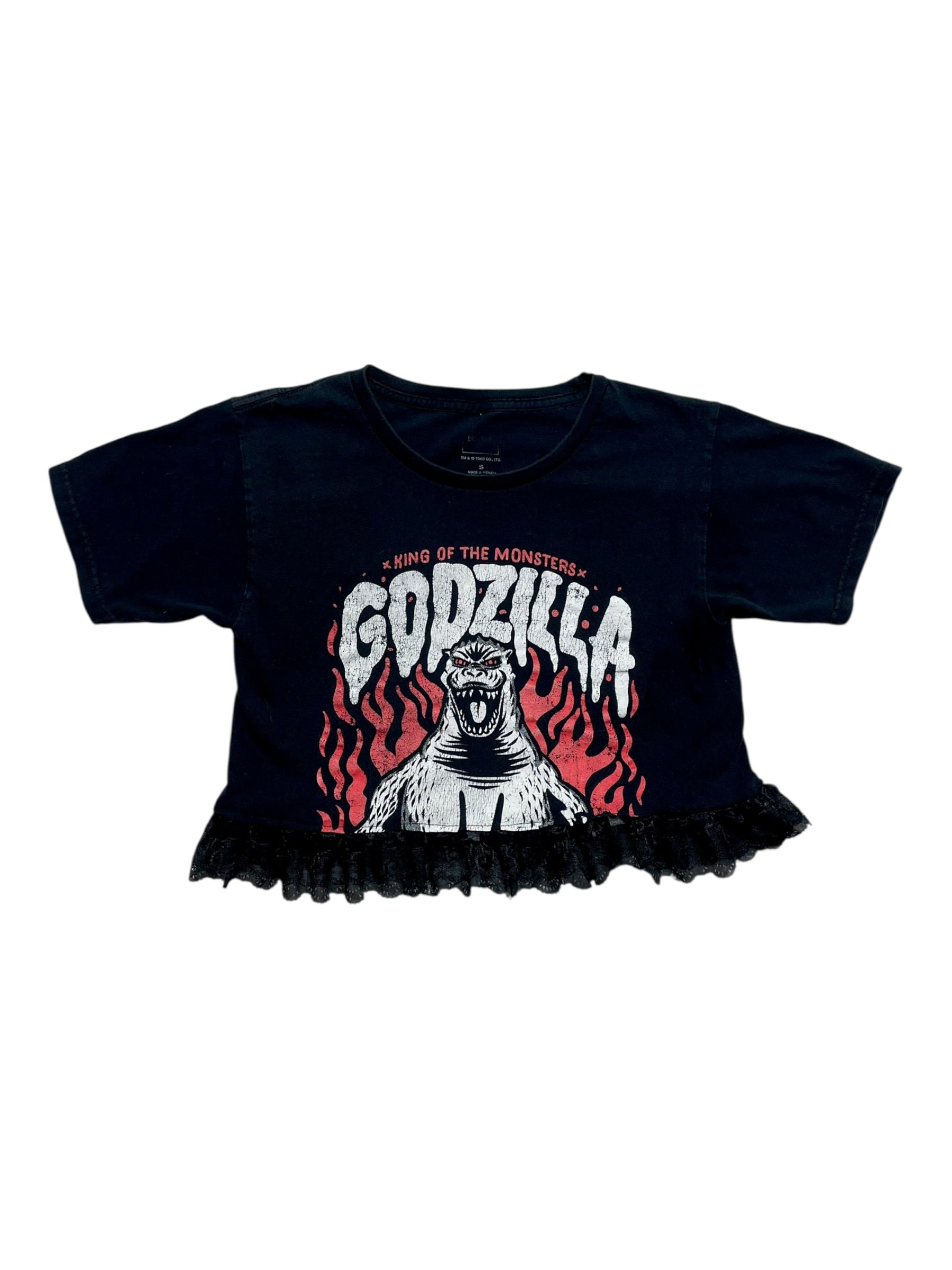 Godzilla Reworked Lace Tee