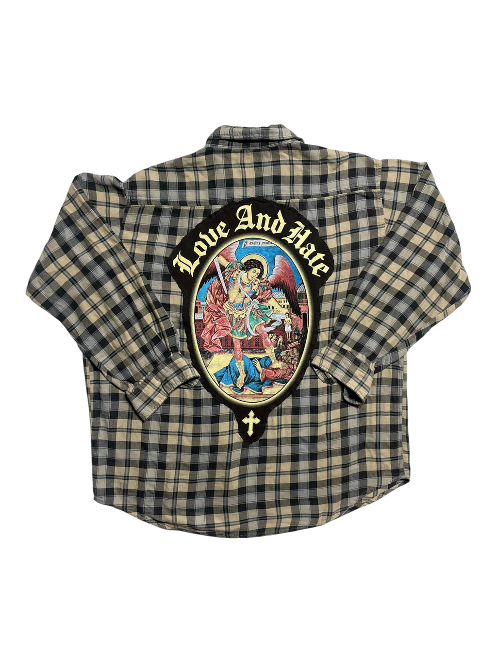 Love & Hate Reworked Flannel