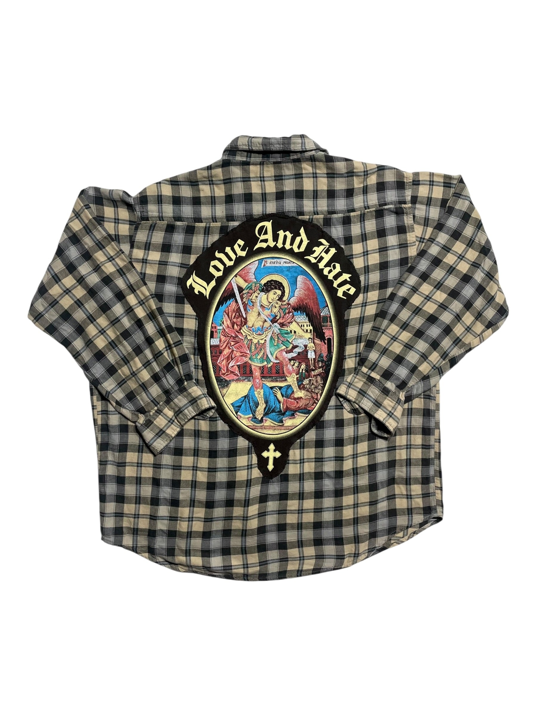 Love & Hate Reworked Flannel