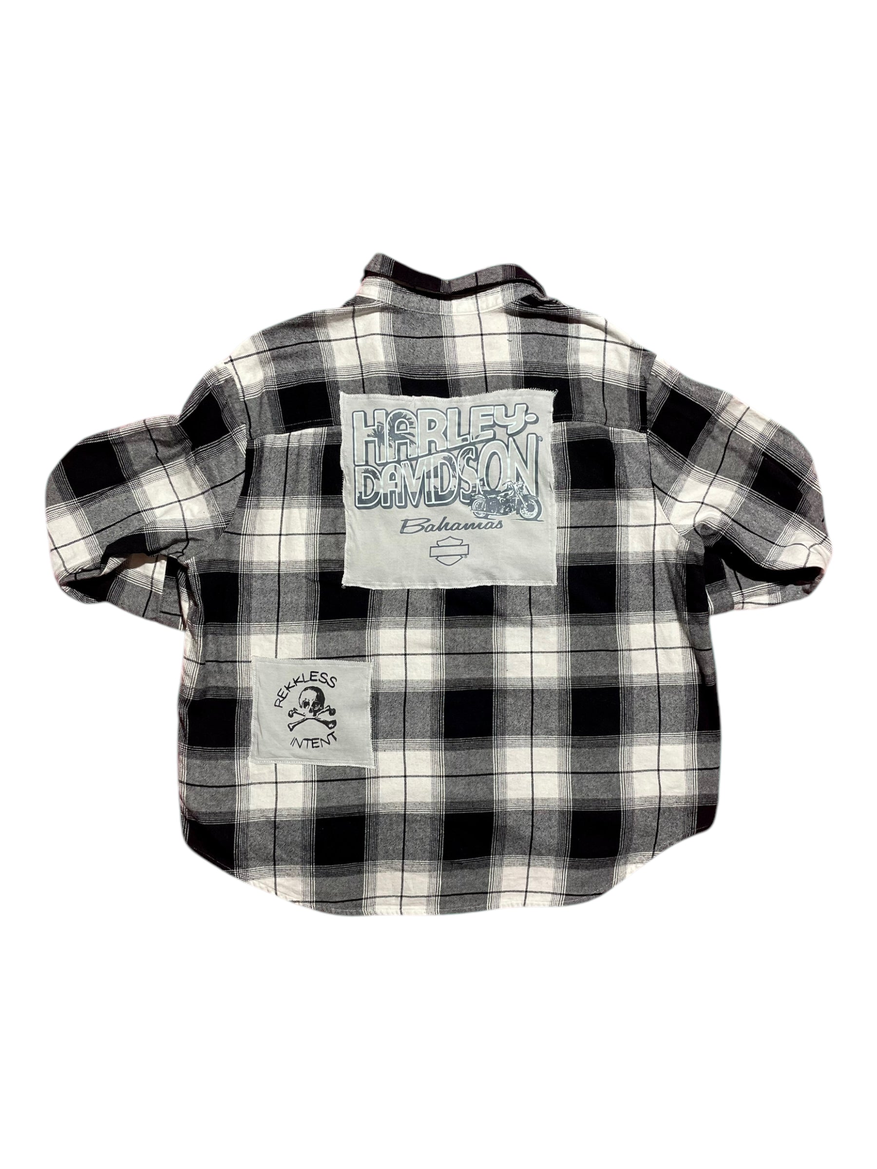 Harley Davidson Reworked Flannel
