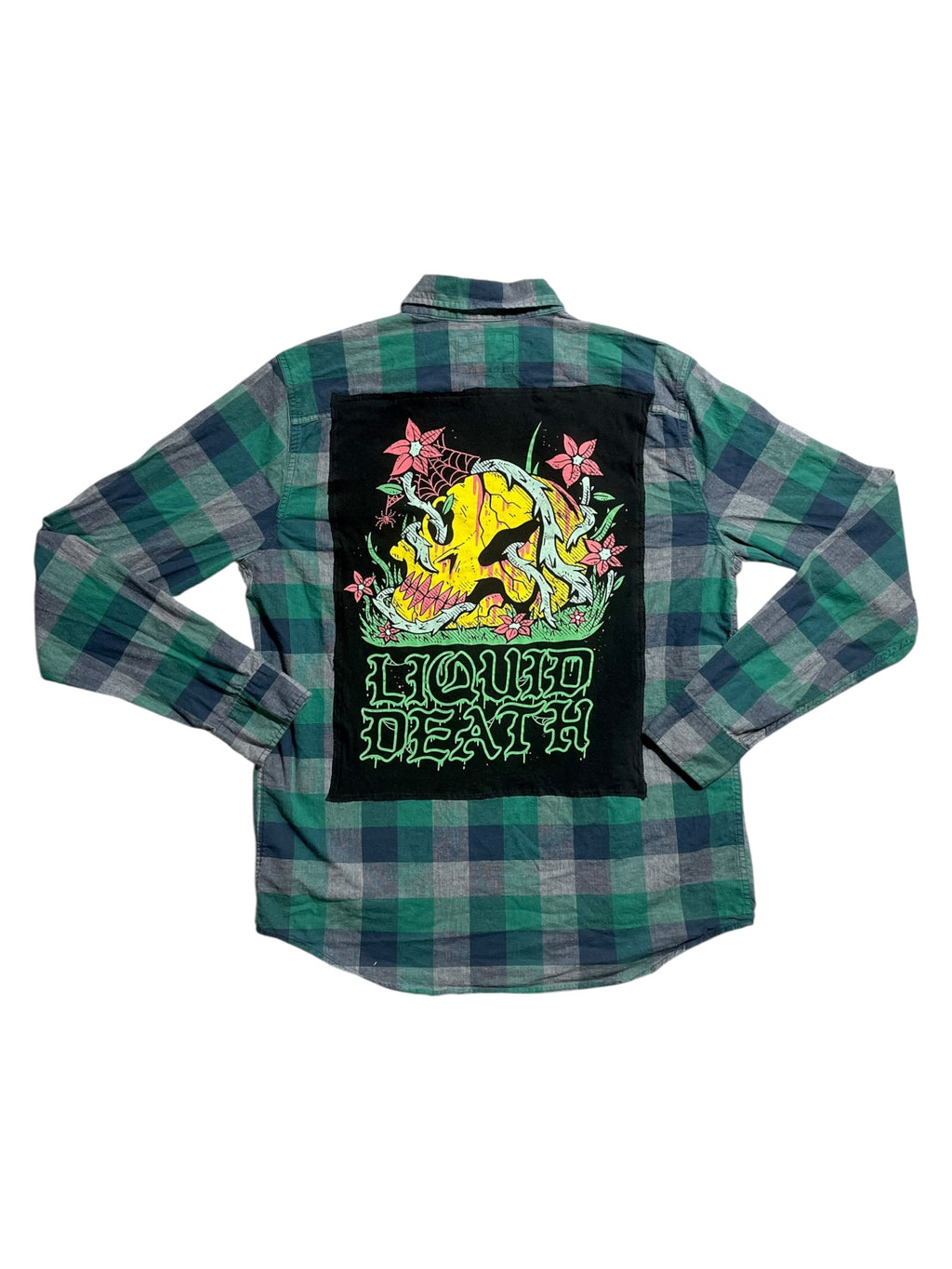 Liquid Death Reworked Flannel