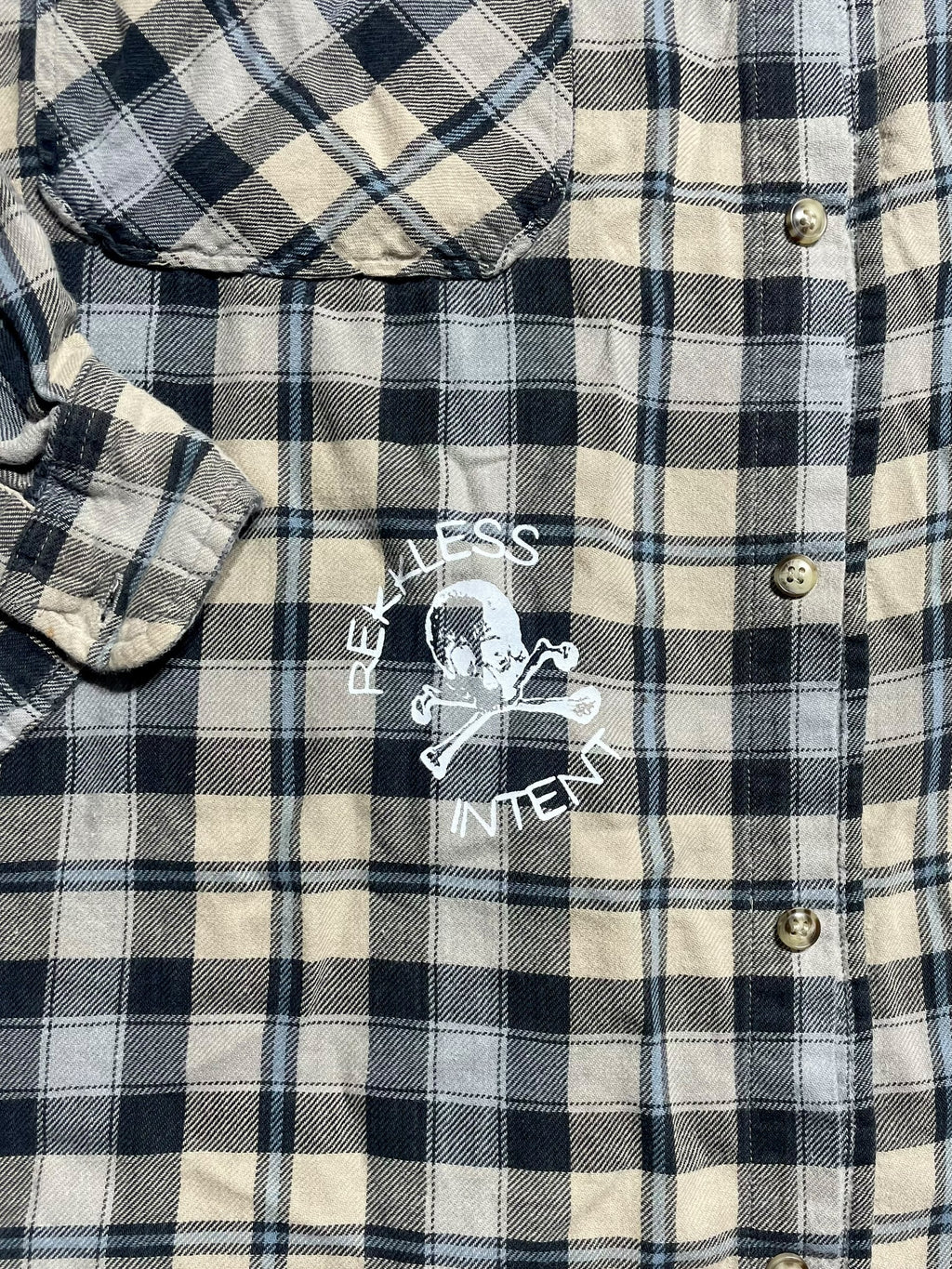 Love & Hate Reworked Flannel