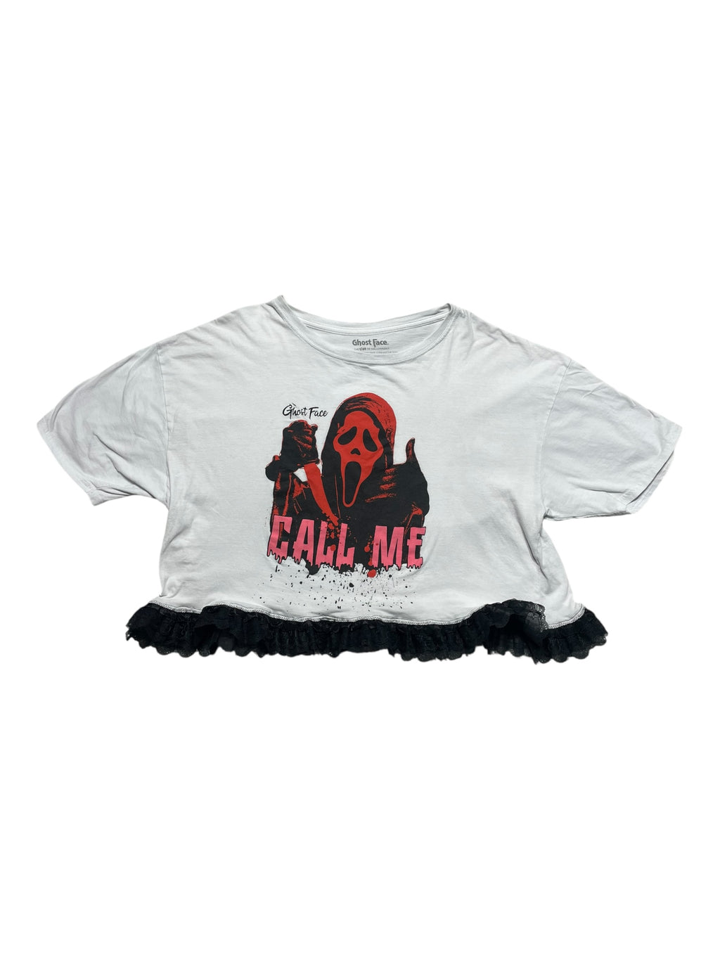 Call Me Reworked Lace Tee