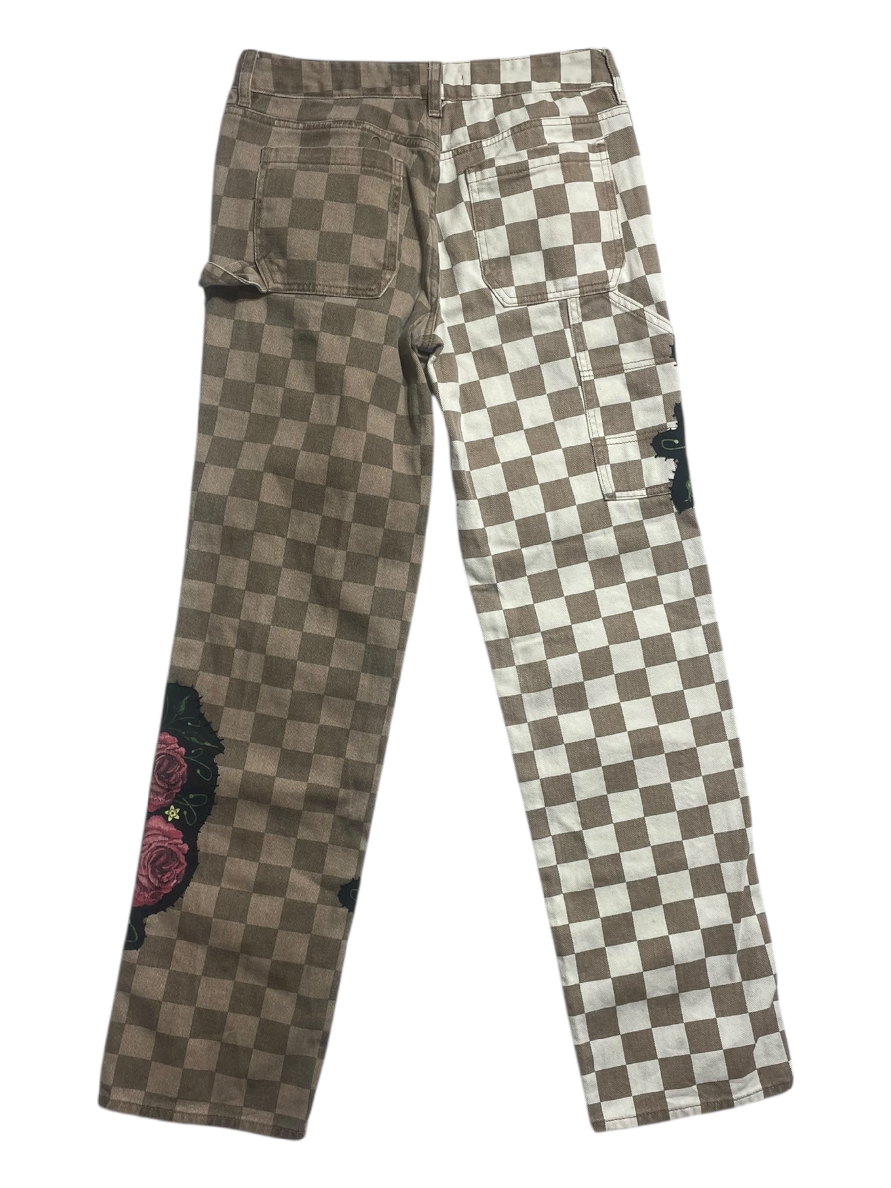 Skull Reworked Carpenter Jeans