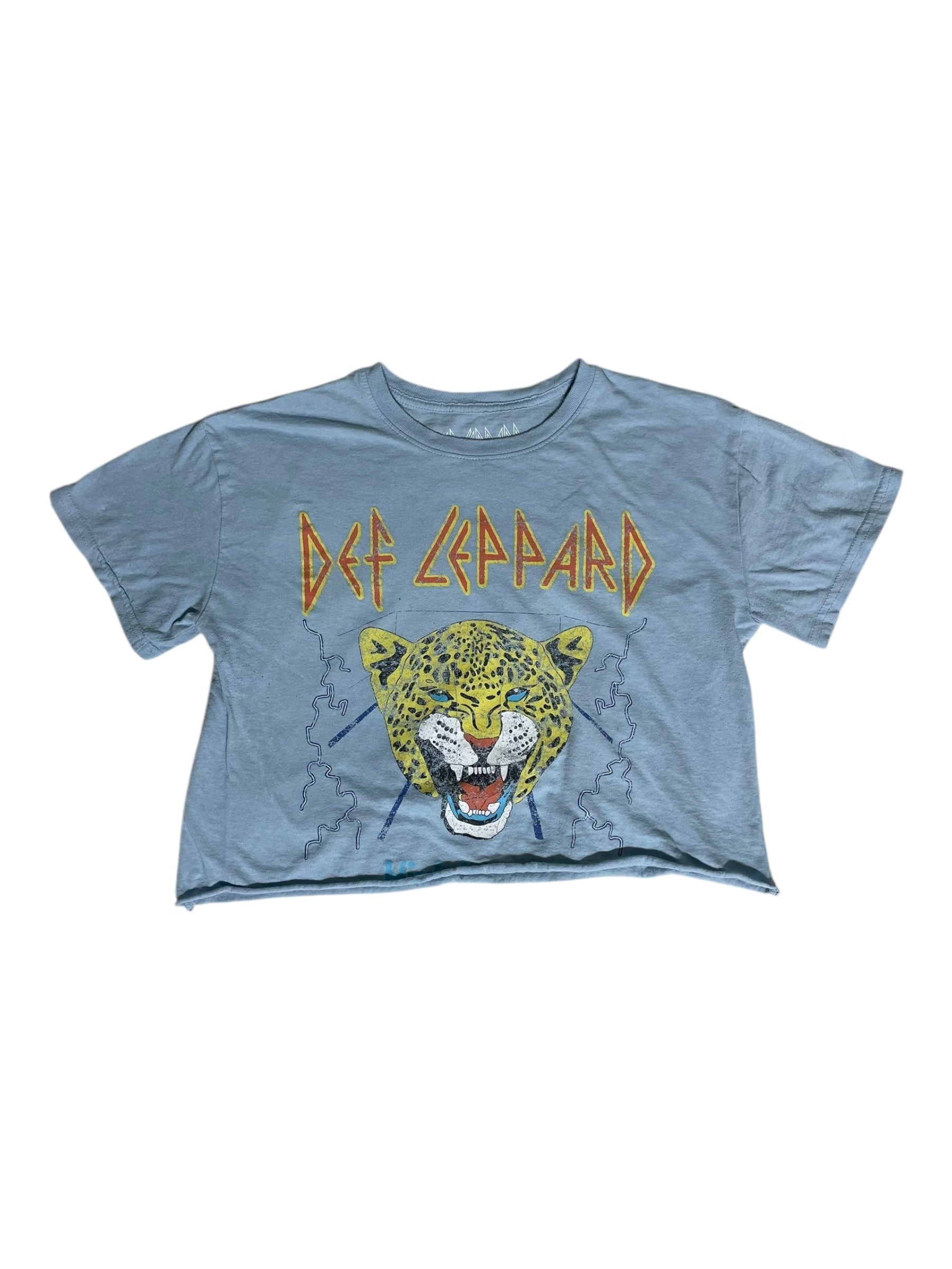 Def Leppard Cropped Tee