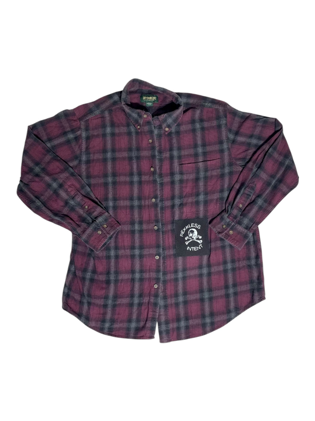 Nightmare Before Christmas Reworked Flannel