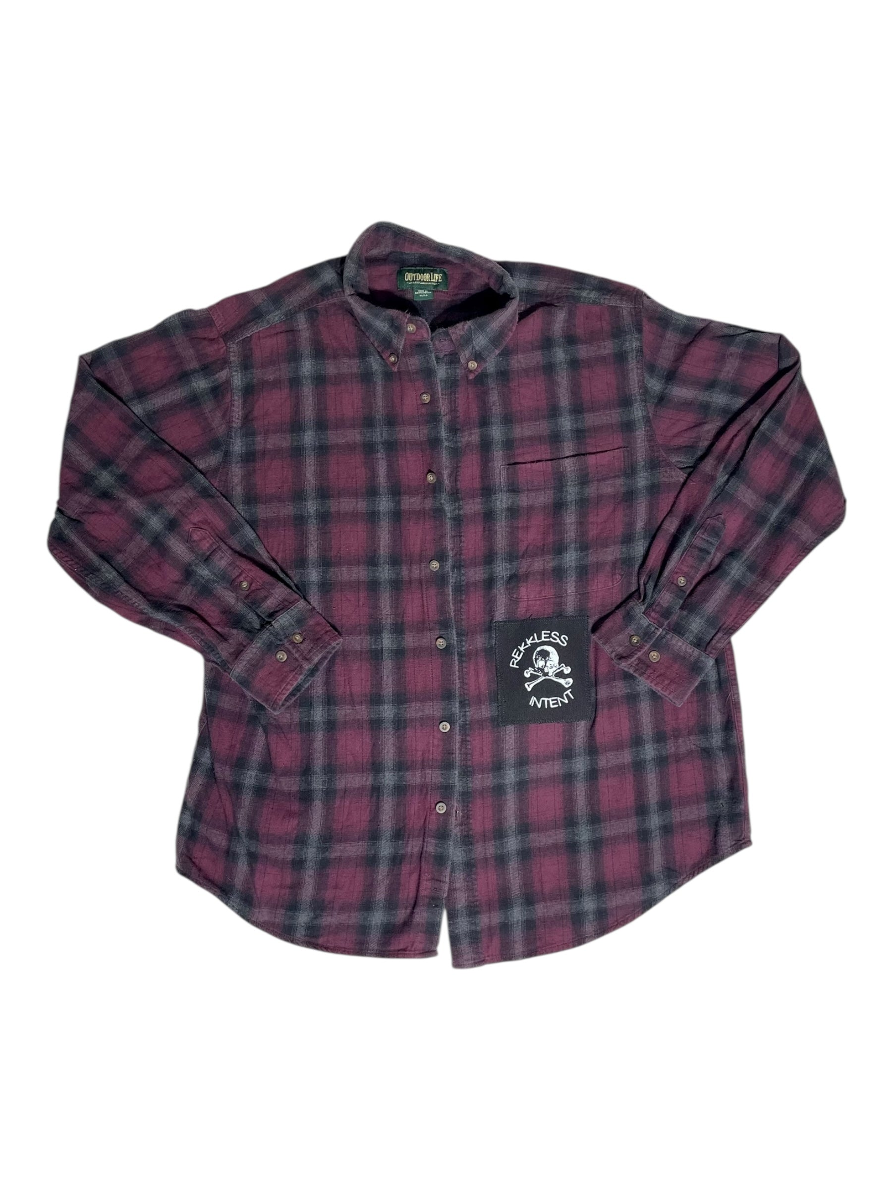 Nightmare Before Christmas Reworked Flannel