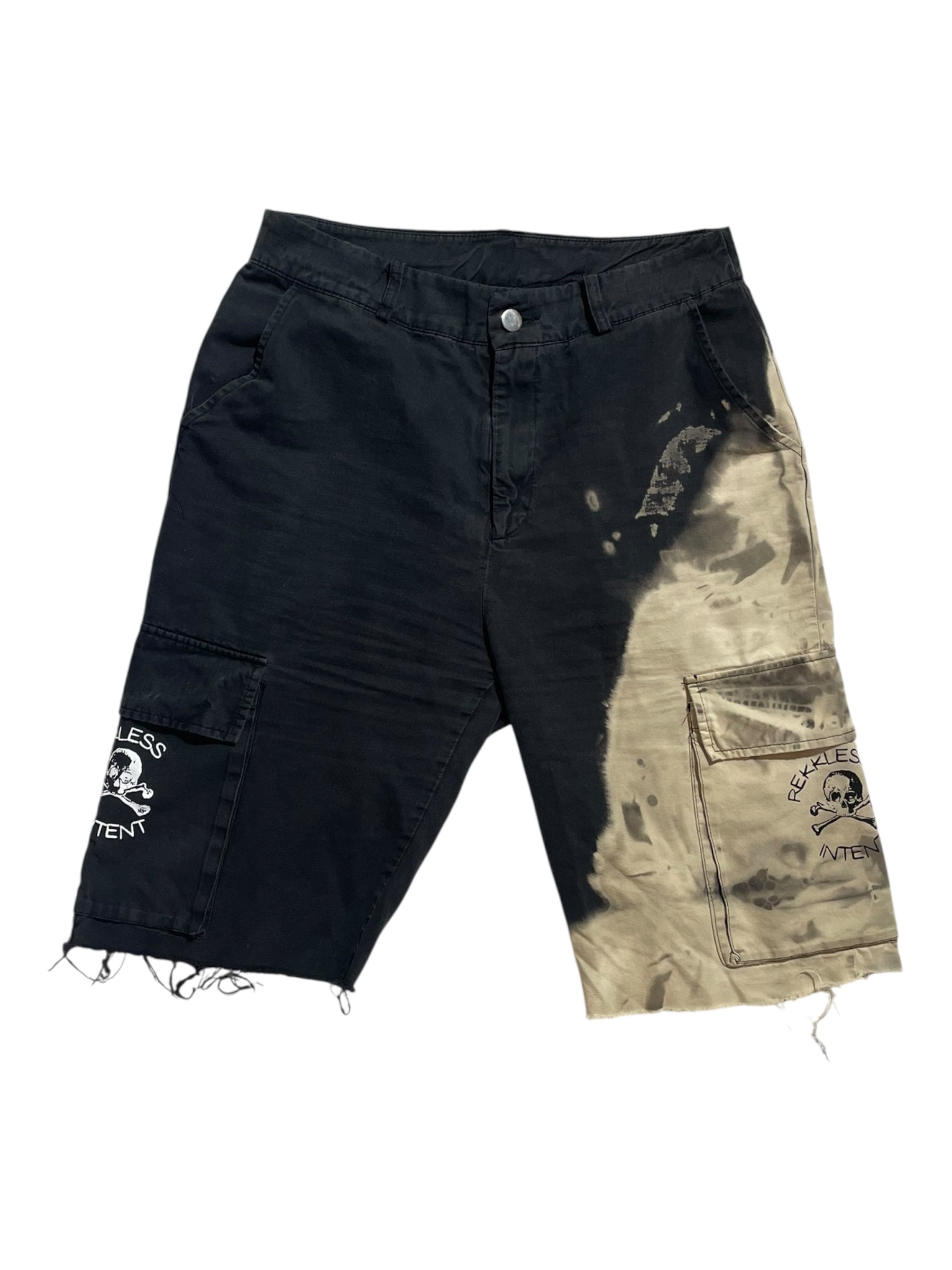 Split Reworked Cargo Shorts