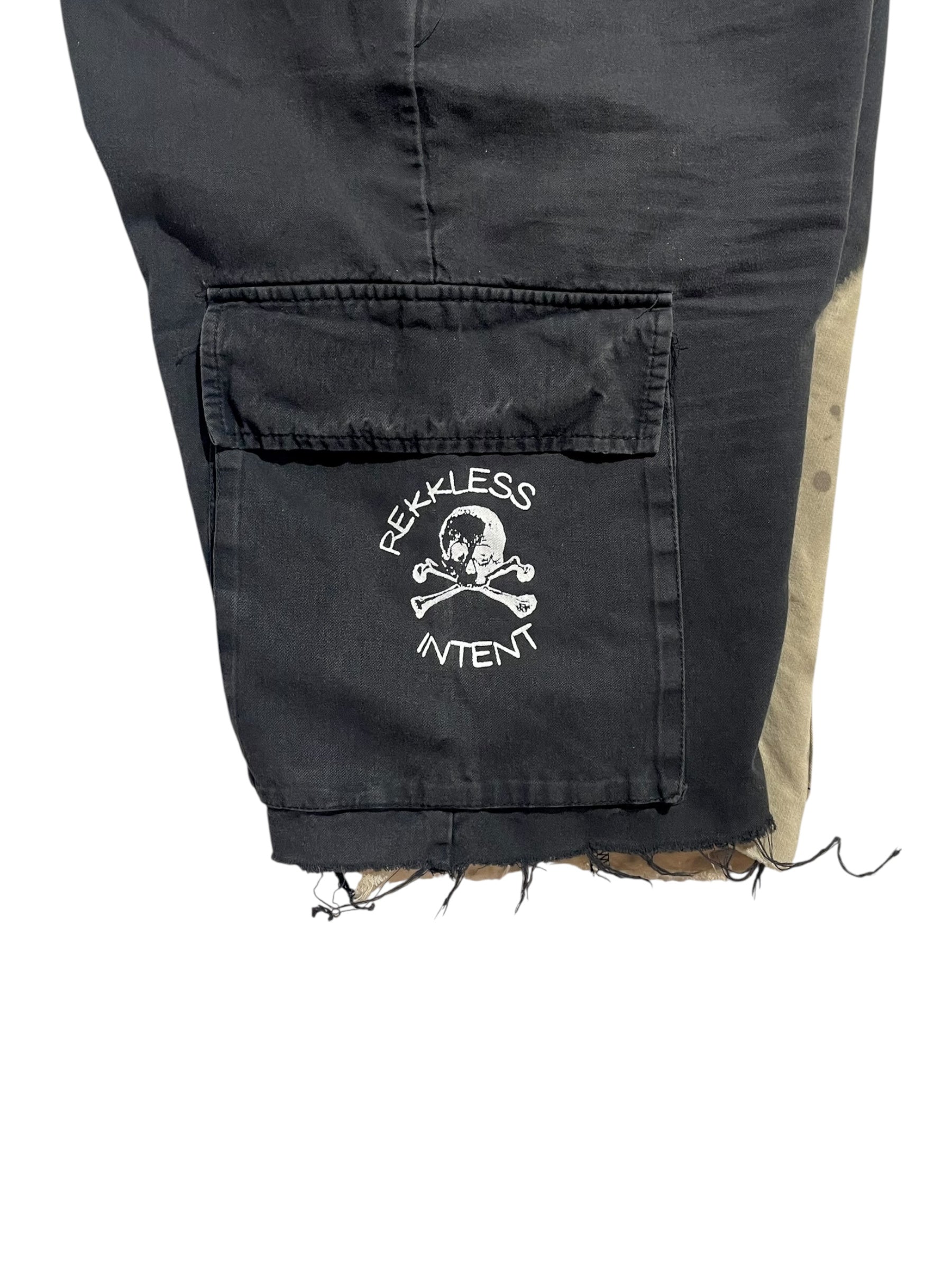 Split Reworked Cargo Shorts