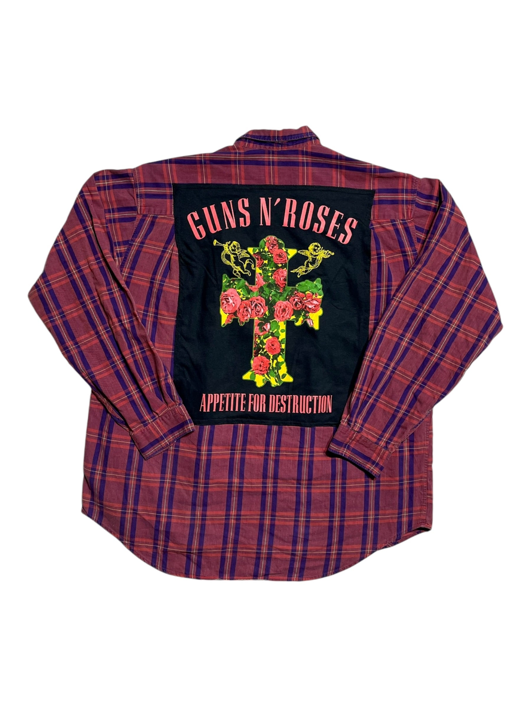 Guns N Roses Reworked Flannel