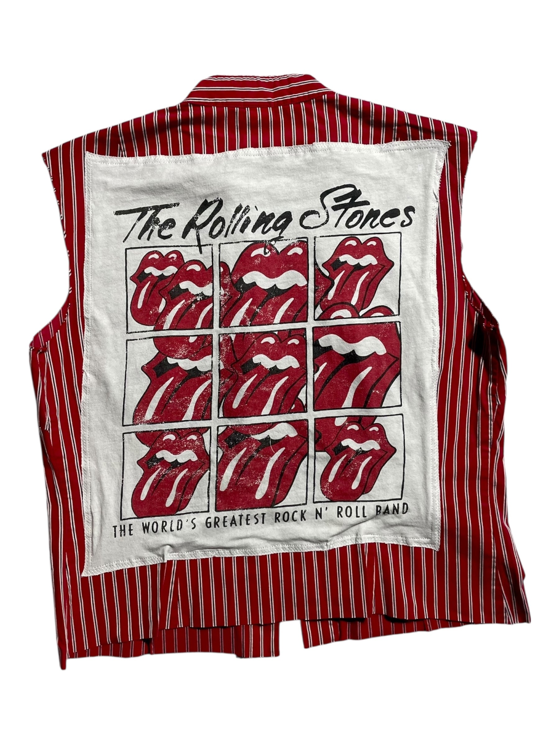 Rolling Stones Reworked Vest