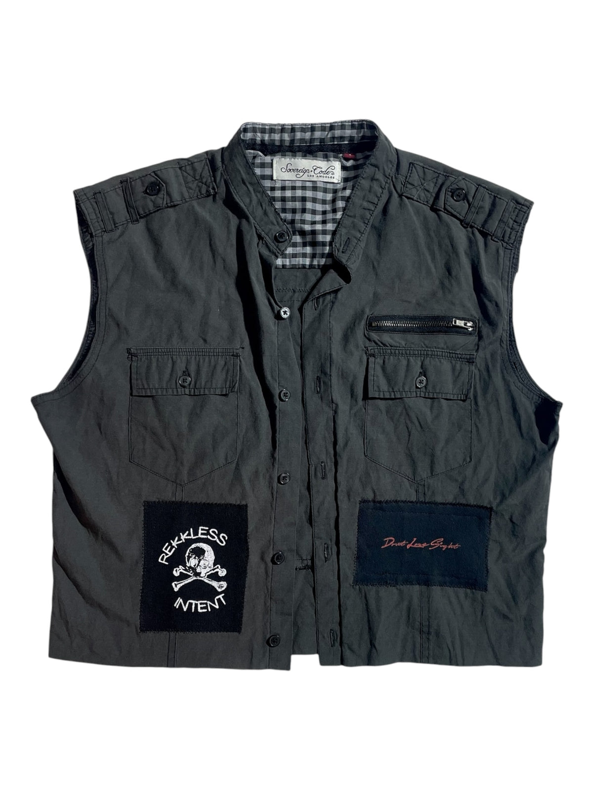 Life’s Short Reworked Vest