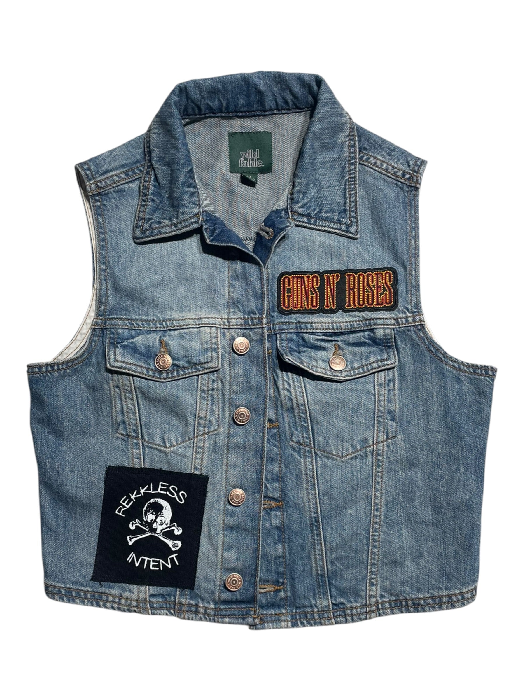 Guns N Roses Reworked Vest