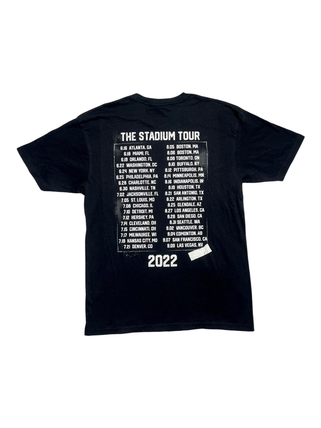 Motley Crue Tour Tee