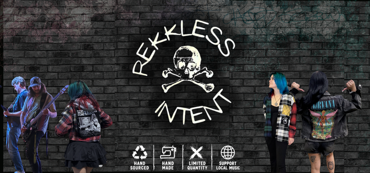 Rekkless Intent reworked clothing and live music collage.