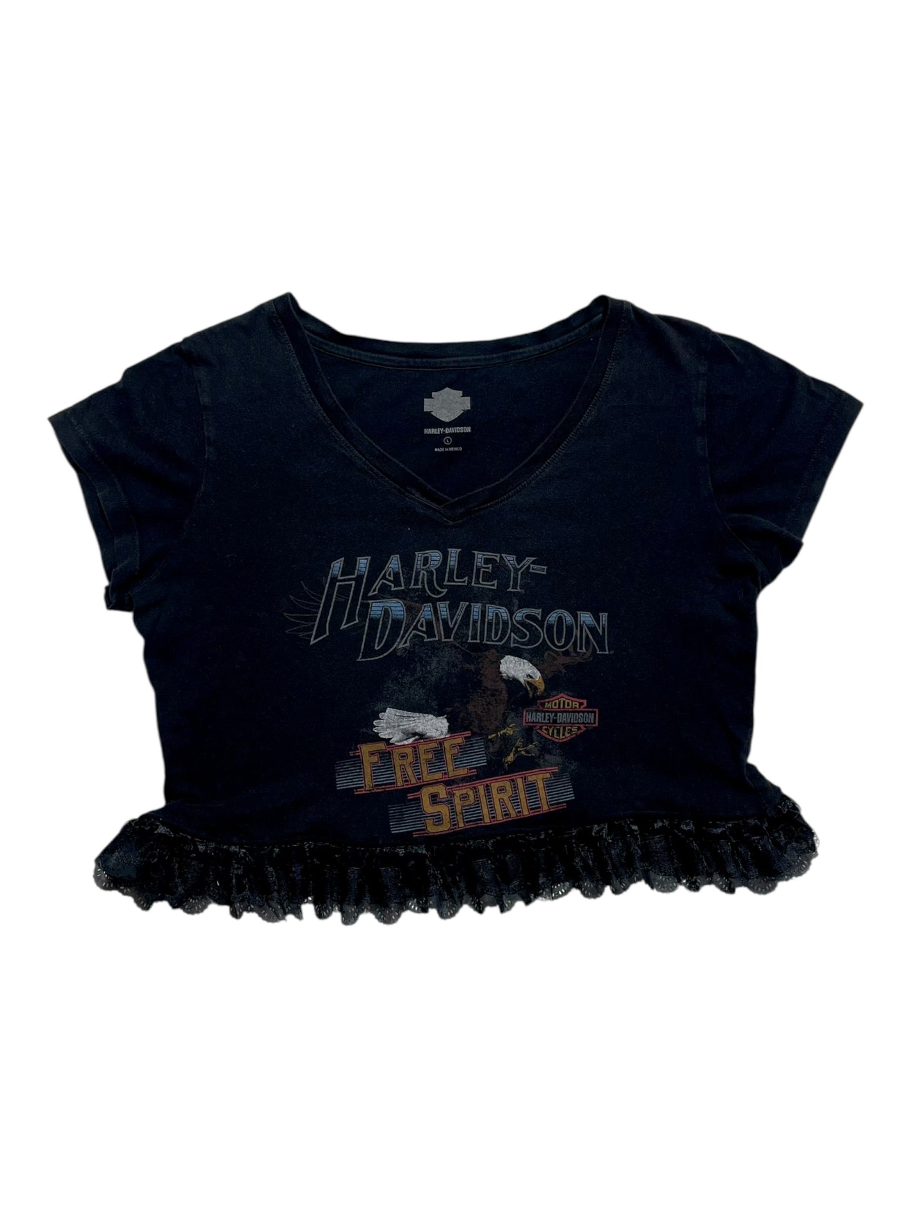 Harley Reworked Lace Tee