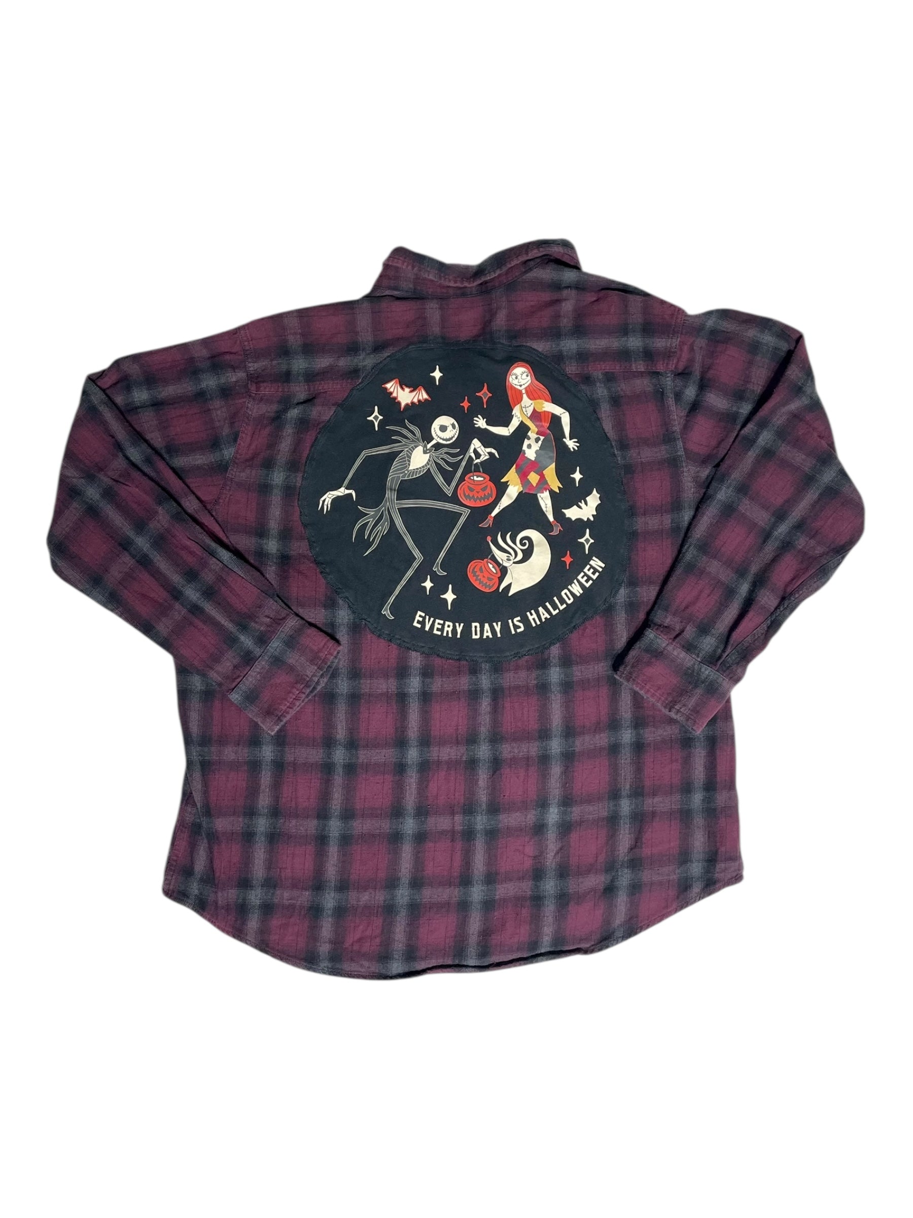 Nightmare Before Christmas Reworked Flannel