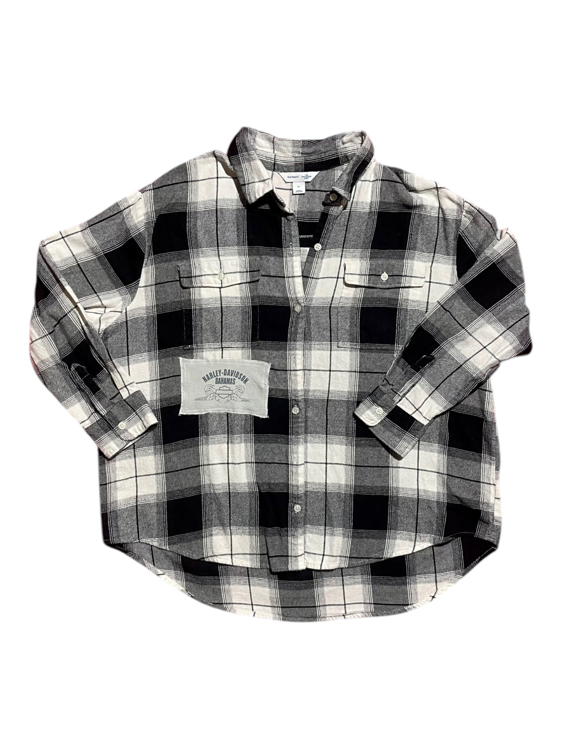 Harley Davidson Reworked Flannel